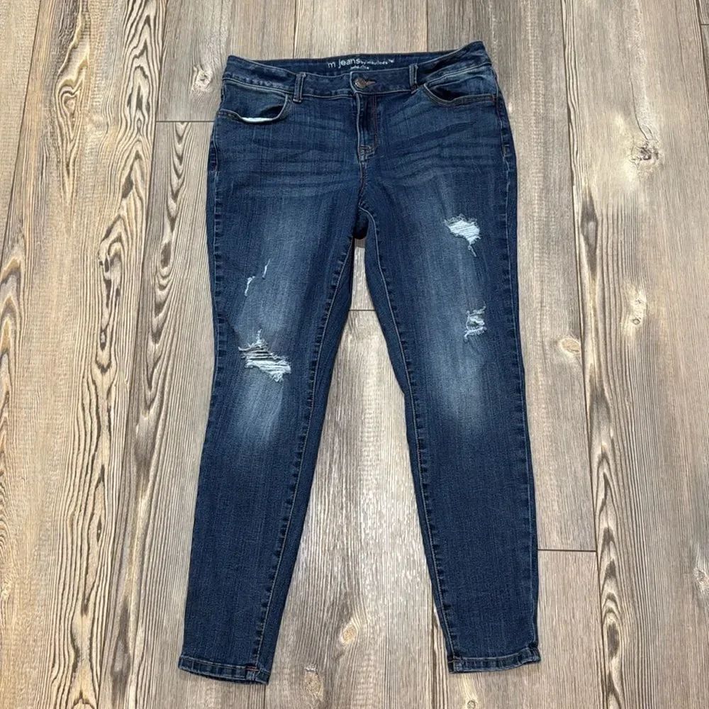 M Jeans By Maurice’s Mid-rise Ankle/Crop